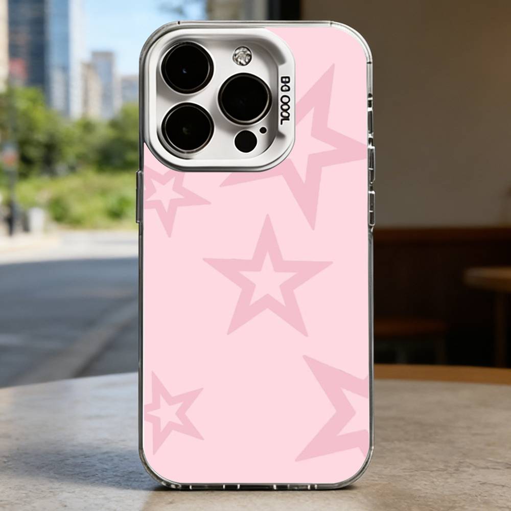 Fragola Stars Case for iPhone 16 15 14 13 12 11 Pro Max Plus Air 16E X XR XS Max Hard Shockproof Bumper Cover