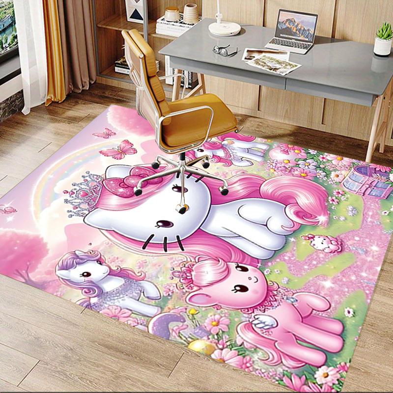1pc Hello Kitty, Princess Carpet Office Rug Outdoor Mat Home Decor Area Carpet Festival Gift Office desk chair carpet