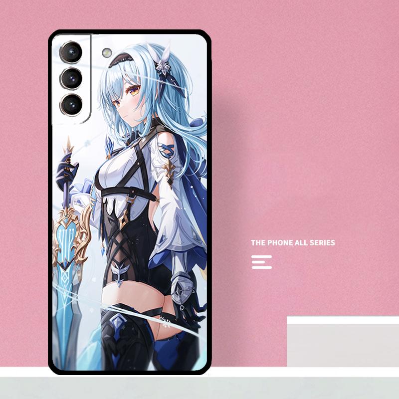Genshin Impact Eula Phone Case For Samsung Galaxy S25 S26 Ultra S20 S21 S22 S23 S24 S10 Plus S25 FE Cover Coque