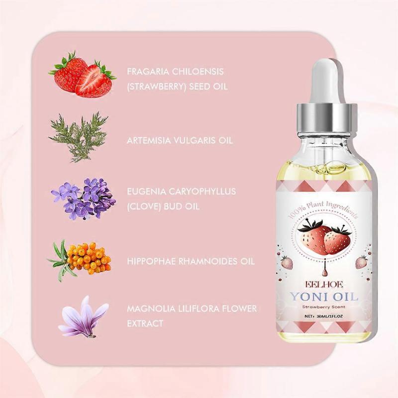 Women's Oil,Natural Women's Essential Oil Intimate Deodorant, Eliminates Odors, pH Balanced