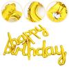 1Set Alphabet Letter Balloon Birthday Decoration Party Background Aluminum Foil Latex Balloon Photo Prop for Celebrations