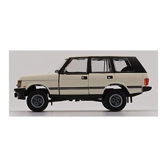 BM CREATIONS 1/64 Land Rover Range Rover Classic LSE 1992 Weiß Linkslenker