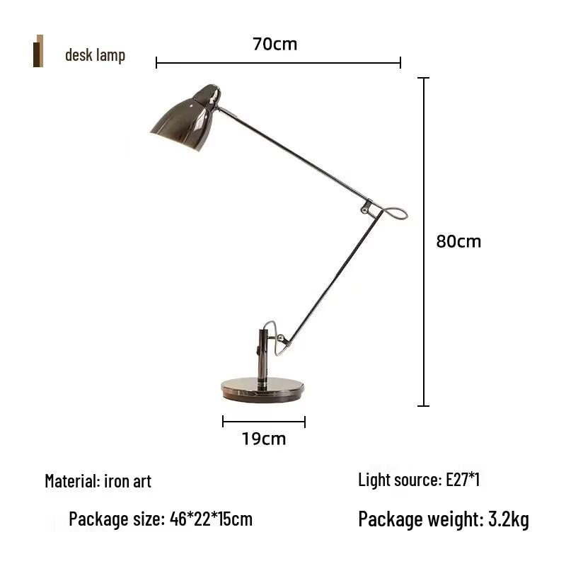 OEING 12W Full-Spectrum LED Foldable Desk/Floor Lamp