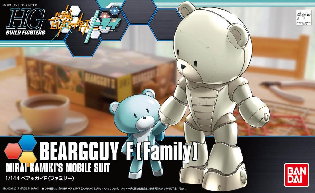 HGBF Beargguy F Build Fighters 1/144 (Familie) (Gundam Încearcă)