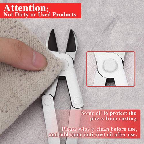 LEONTOOL Long-Nosed Plastic Nippers, Long Type, for Gate Cutting, Long Reach, Plastic Model Making, Crafting, Accessories, Professional Tool, Precisio