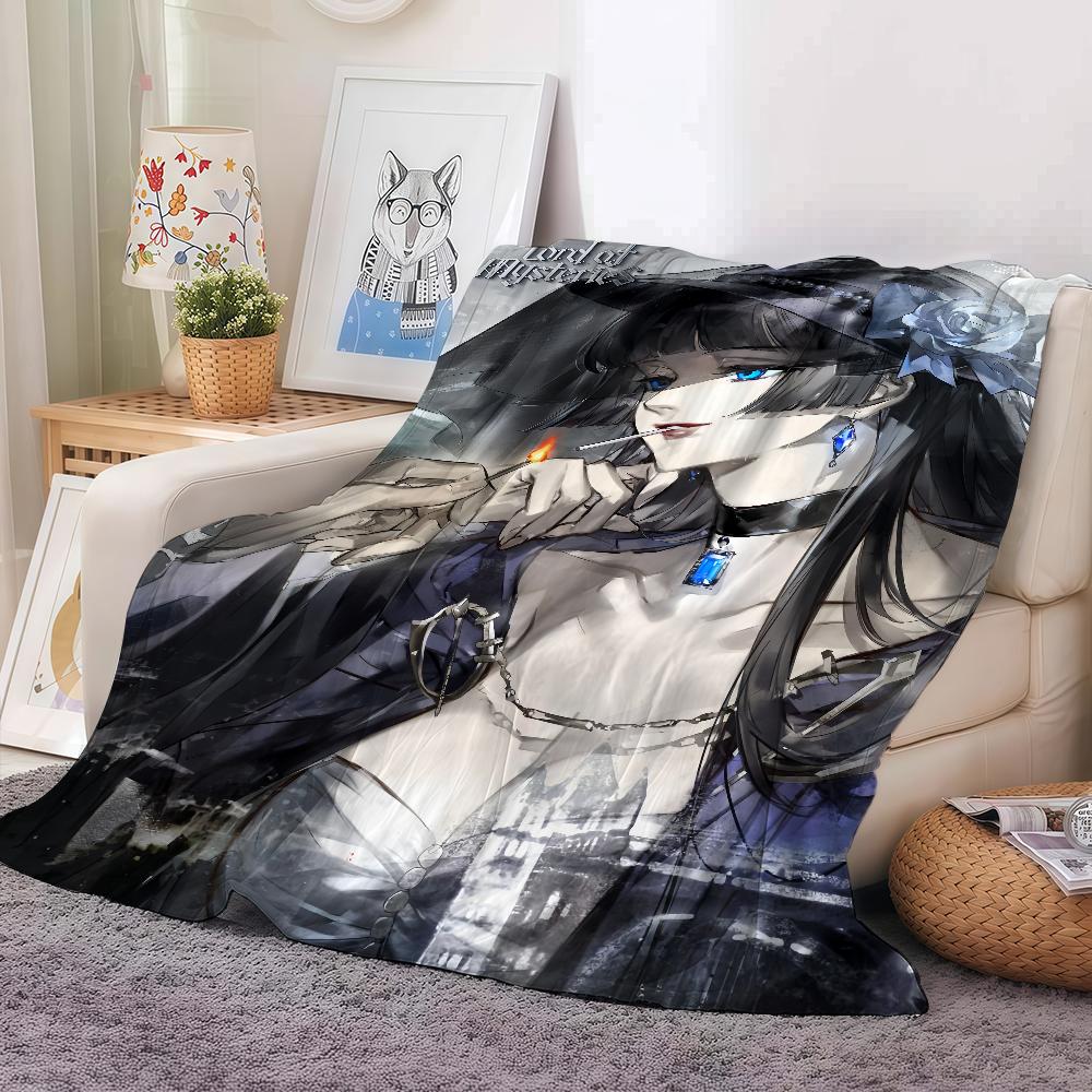 Anime Lord Of The Mysteries Blanket Warm And Soft Suitable For Bedroom Living Room Sofa Bed Office Travel Camping