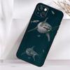 Shark Ocean Fish Shockproof Case For iPhone 18 17 16 15 14 11 Pro Max Plus 12 13 Mini 16e 17 Air Phone Cover