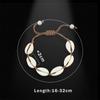 Fashion Women Anklets Bracelet Woven Shell Conch Rope Barefoot Bracelets Bangles Leg Ankle Chain Foot Jewelry Best Friend Gift