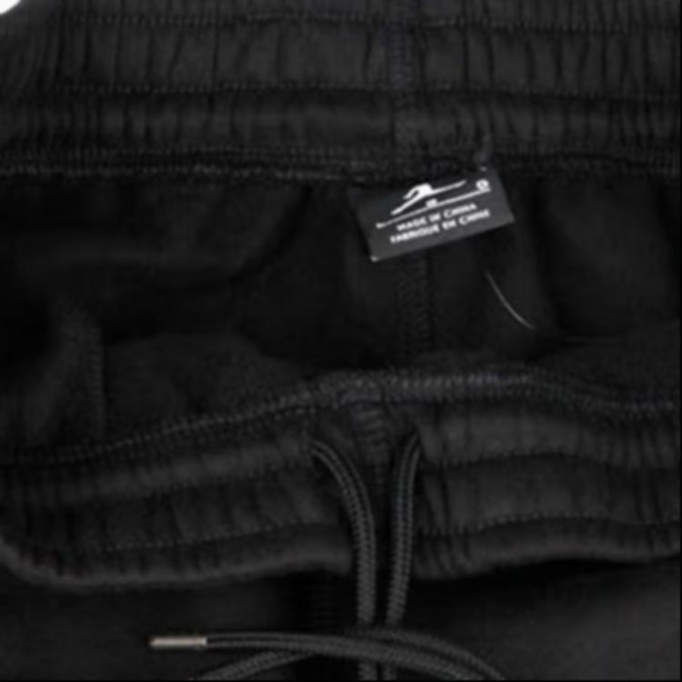 Jordan Brand Logo Print Slim Fit Casual Sweatpants Men Bottoms Black 726922-010