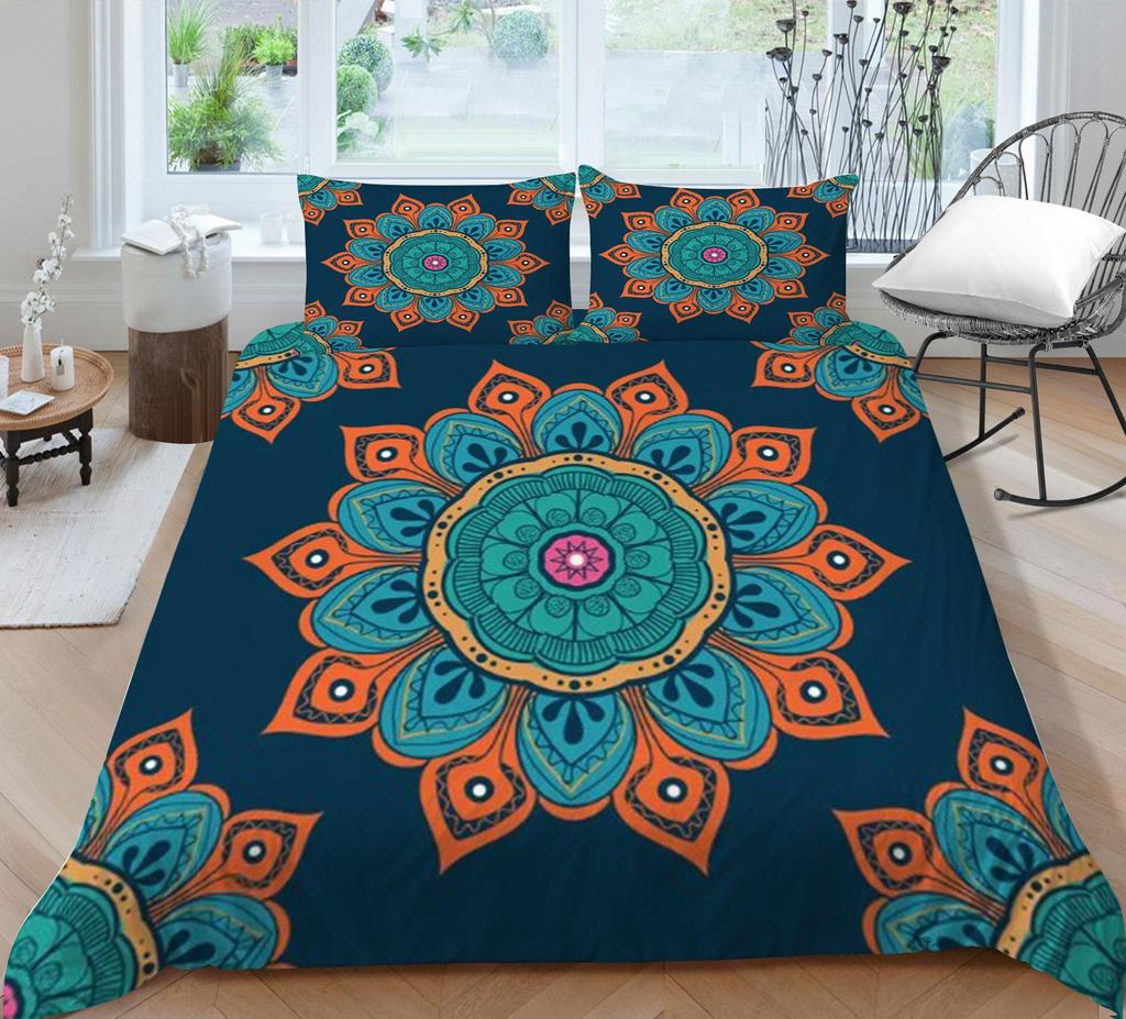 Boho Duvet Cover Set Bedding Set Cover Boho Style Boho Home Bedding Set Man Woman Single Double Size Bed Clothes