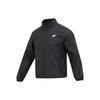 Club Jackets Men's Black Stand Collar Moderate Other (Unisex) Jackets DX0673 010