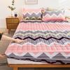 High Quanlity Cotton Soft Bedding Sheet Mattress Cover Thicken Quilted Bedspread Elastic Sheets Fitted Sheet Mattress Topper