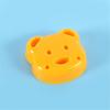 DIY Bread Mold Cute Bear Shape No Odor Easy To Clean Teddy Bear Sandwich Mold
