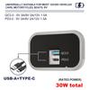 12V/24V Car Motorcycle Charger USB Type-C PD3.0 USB3.0 Fast Charging Socket Charging RV Boat On Board