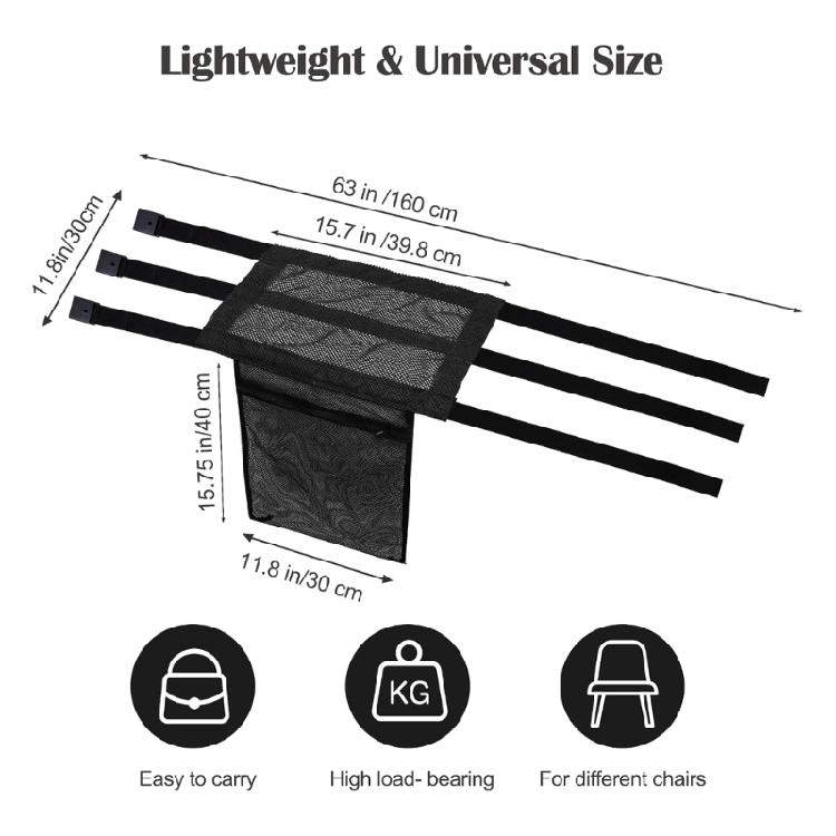Universal Tree Stand Seat Ladder Tree Stand Seat with Pocket Tree Stand Replacement Mesh Seat Easy To Installation