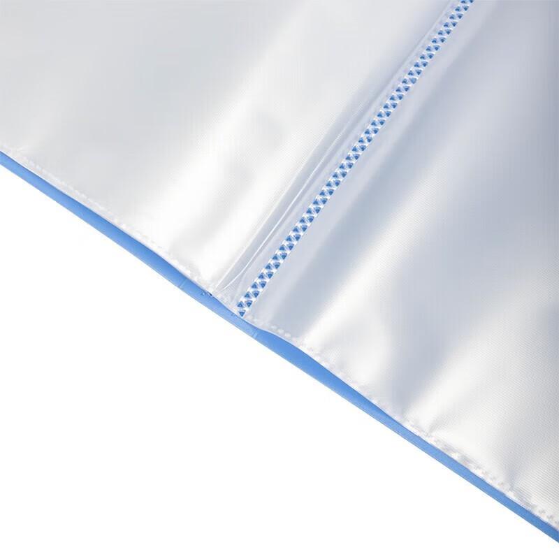 Deli 5002ES 20-Page Clear Pocket File Folder