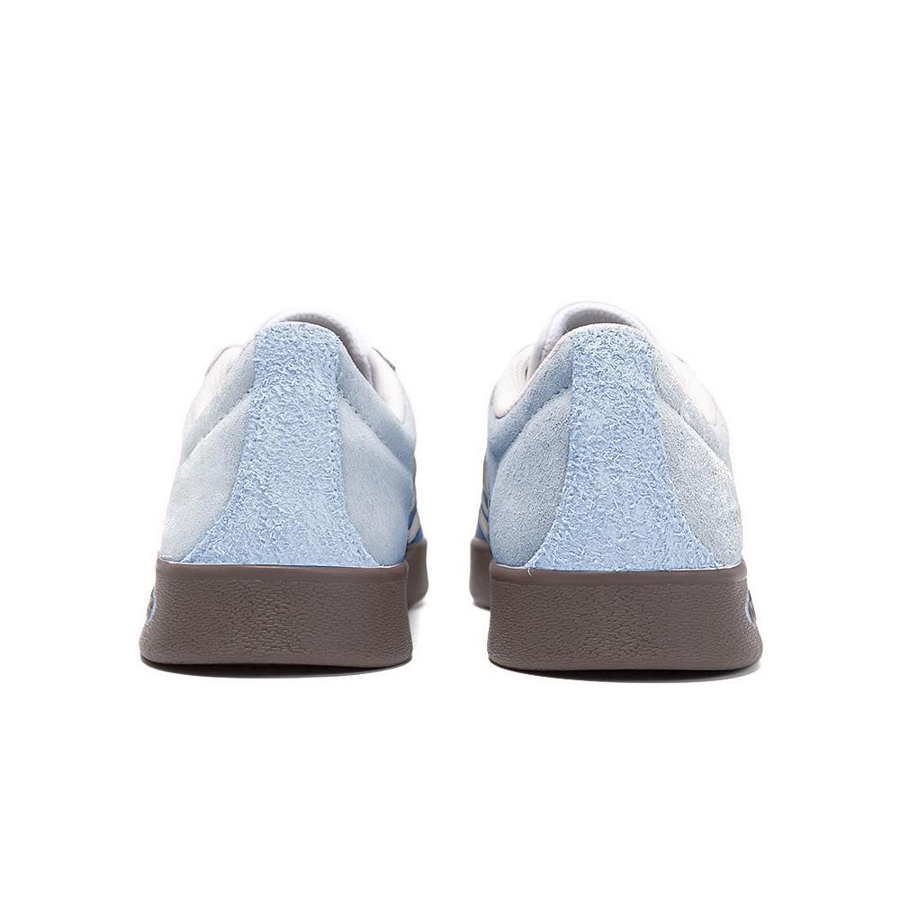 Adidas Neo Vl Court Sugar Poem, Amber Leather Low top Skateboard Shoes Unisex Blue Gray HQ1802(Team189-)