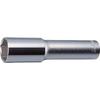 Koken Square Drive Wheel Nut Socket Overall Length 1/2" (12.7mm) (Long), 110mm, 17mm, 4300M-17(L110)