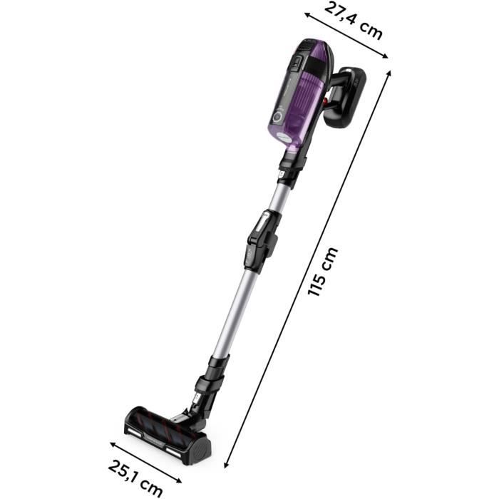 Tyčový vysavač - Rowenta - X-Force Flex 12.60 - Bezdrátový - 150 Air Wattů - Výdrž 45 min