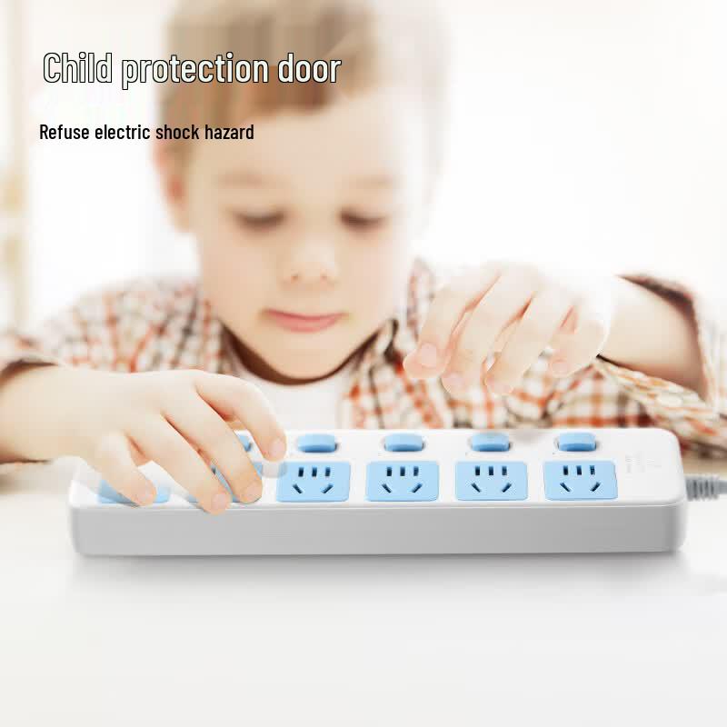 BULL GN-317 6-Outlet Individually Switched Power Strip