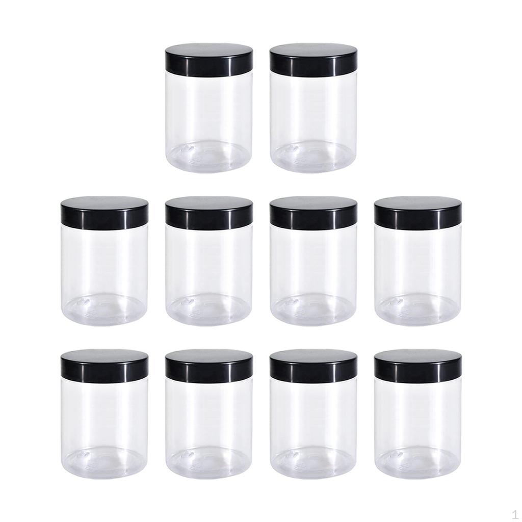 Container with Screw-on Lid for Kitchen Storage