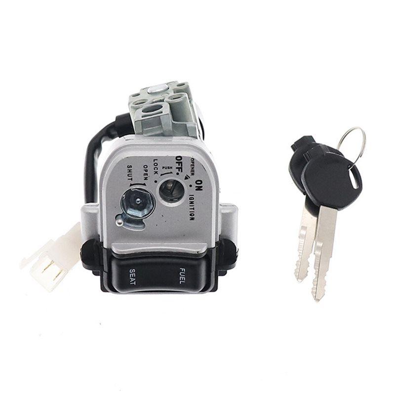 For LEAD Shmode SH150 PCX Motorcycle Ignition Lgnition Switch With 2 Keys Locking Switch Barrel Replacement
