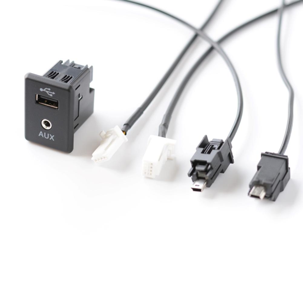Black 28023-4BA0B Direct Installation Practical And Reliable Quick Installation Wear-Resistant Material AUX Connection