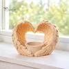 Minimalist Bedroom Ornament Angel Wings Tealight Candle Holder, Prayer Holder Memorial Gifts Unique for Women Home Decor, Elegant Tabletop Centerpiece