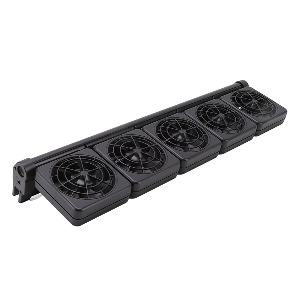 Fish Tank Cooling Fan Mini Adjustable Wind Speed 5 Heads Aquarium Fan for Fish Tank Aquarium