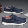 Men's Canvas Loafers Autumn Mens Vulcanized Shoes Breathable Lightweight Hiking Outdoor Sports Shoes Canvas Shoes