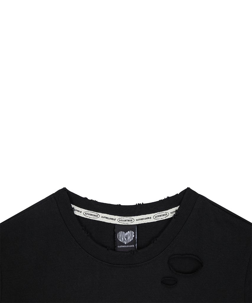 LUVISTRUE Sy Disco Damage Tee(Black)