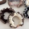 7Pcs 2026 New Korean Version Coffee Colored Lace Headband Women Sweet Maruko Head Rope Love Girl Versatile Hair Accessories