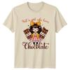 Just A Girl Who Loves Unisexs TShirt Chocolate Lover Food Birthday Gift For Her