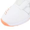 Golf Shoes ZEDGE 23 Boa Footwear Metallic Cm [Adidas Golf] Women's White/Coral Fusion/Silver 25.0