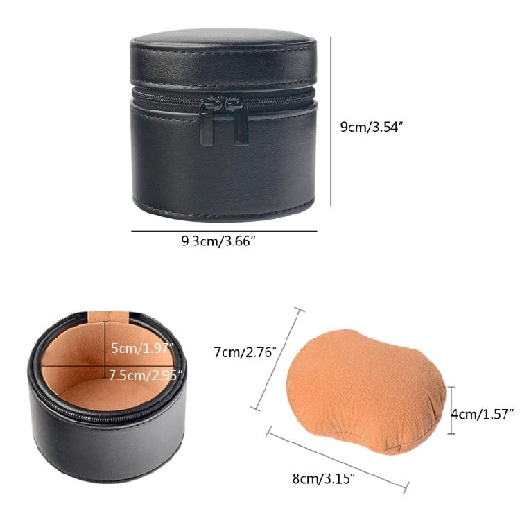 Durable Watch Carrying Case Portable Travel Watch Box for Wristwatches Portable