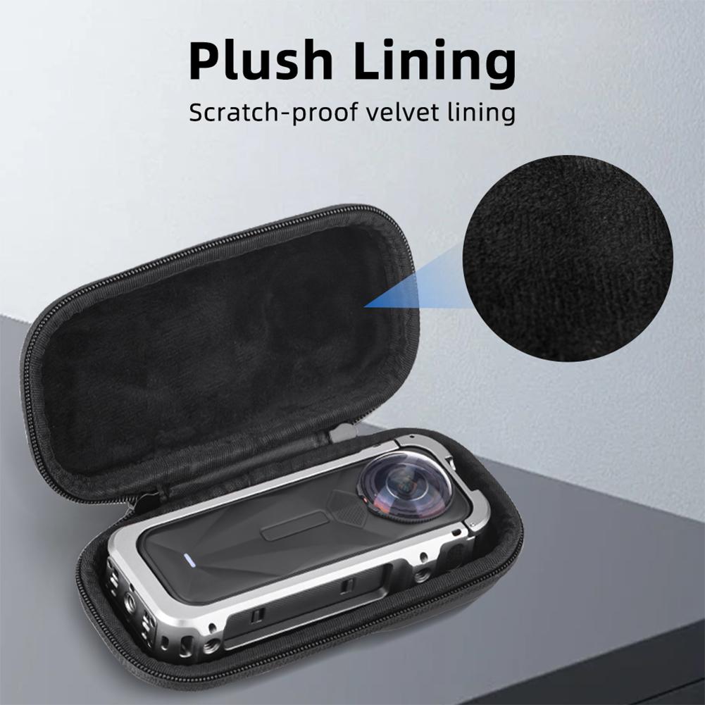 Tragetasche Hartschalen-Aufbewahrungstasche Schutzhülle für Insta360 X5 Kamerazubehör