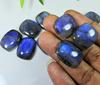 Rainbow Blue Labradorite Octagon Cabochon 17X22MM Loose Gemstone 11Pcs Lot LM-1173