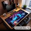 Custom Name Extended Mouse Pad,Solo Leveling Gaming Desk Mat For Home Office Desktop Decor