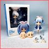 Virtual Live Streaming Host Q Version Of Clay People 2741 Rabbit Tian Pecla, Private Clothes Casual Clothes, Movable Dolls, Boxed Figures