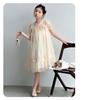 Girls' Dress Summer Dress 2026 New Style Children's Elegant Princess Puff Skirt Girls' Sweet Wind Mesh Skirt