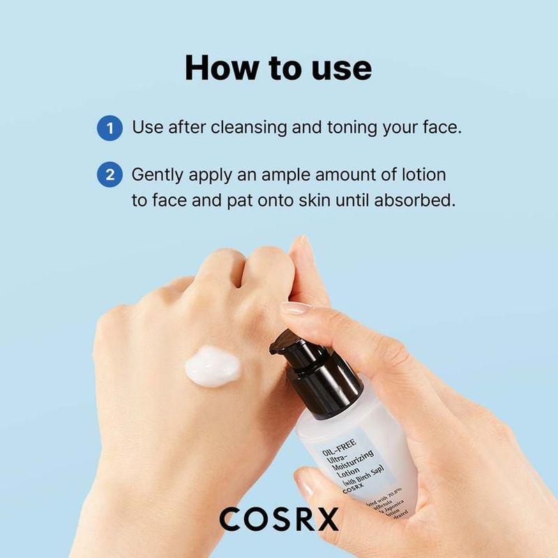 COSRX - Oil Free Ultra Moisturizing Lotion with Birch Sap