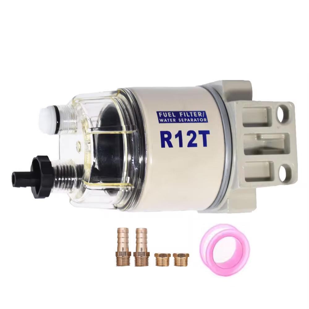 

R12T Fuel Filter/Water Separator Element Filter diesel engine for Racor 120AT 120AS S3240 YMH2E114-00-00 NPT ZG1/4-19 Diesel R12T
