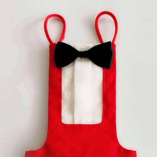 Yousheng Papageien Fluganzug Westlicher Stil Cosplay Hautfreundlich Weich Vogel Papagei Windeln mit Fliege Foto Requisiten