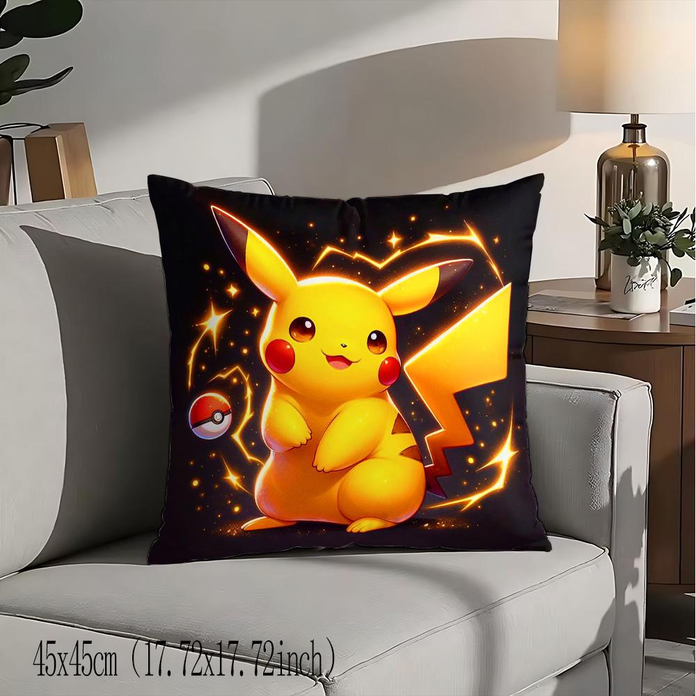 Kawaii Pokepokes Pillow Covers Decorative Cushions Sofa Home Decor Items Cushion Cover Pillowcases For Pillows Decoration Room