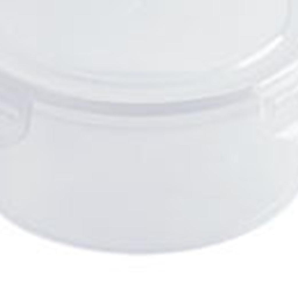 2pcs Fridge Storage Box Multipurpose Transparent Large Capacity Round Sealing Food Storage Container with Lid for