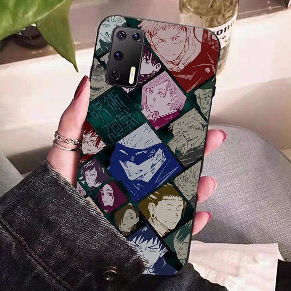 

J-Jujutsu K-Kaisenes Phone Case For Huawei P 8 9 10 20 30 40 50 Pro Lite Psmart Honor 10 lite 70 Mate 20lite Huawei P40