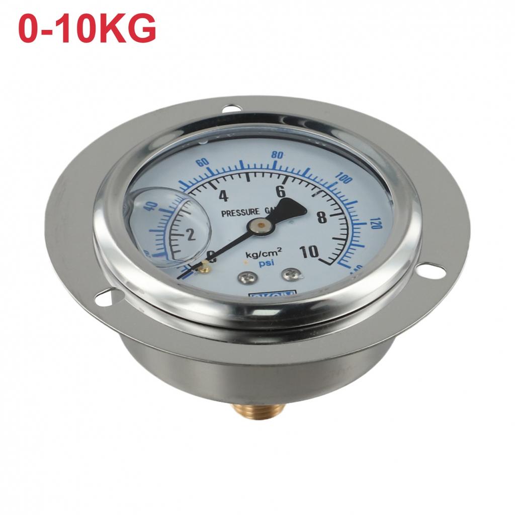 For YN60ZT Hydraulic Pressure Gauge with Flanged Connection for Easy Install