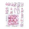 16 Pieces Xmas Decorative Baubles Shatterproof Mini Decorations Miniatures Craft Cute Winter Decor Christmas Tree Ball Ornaments