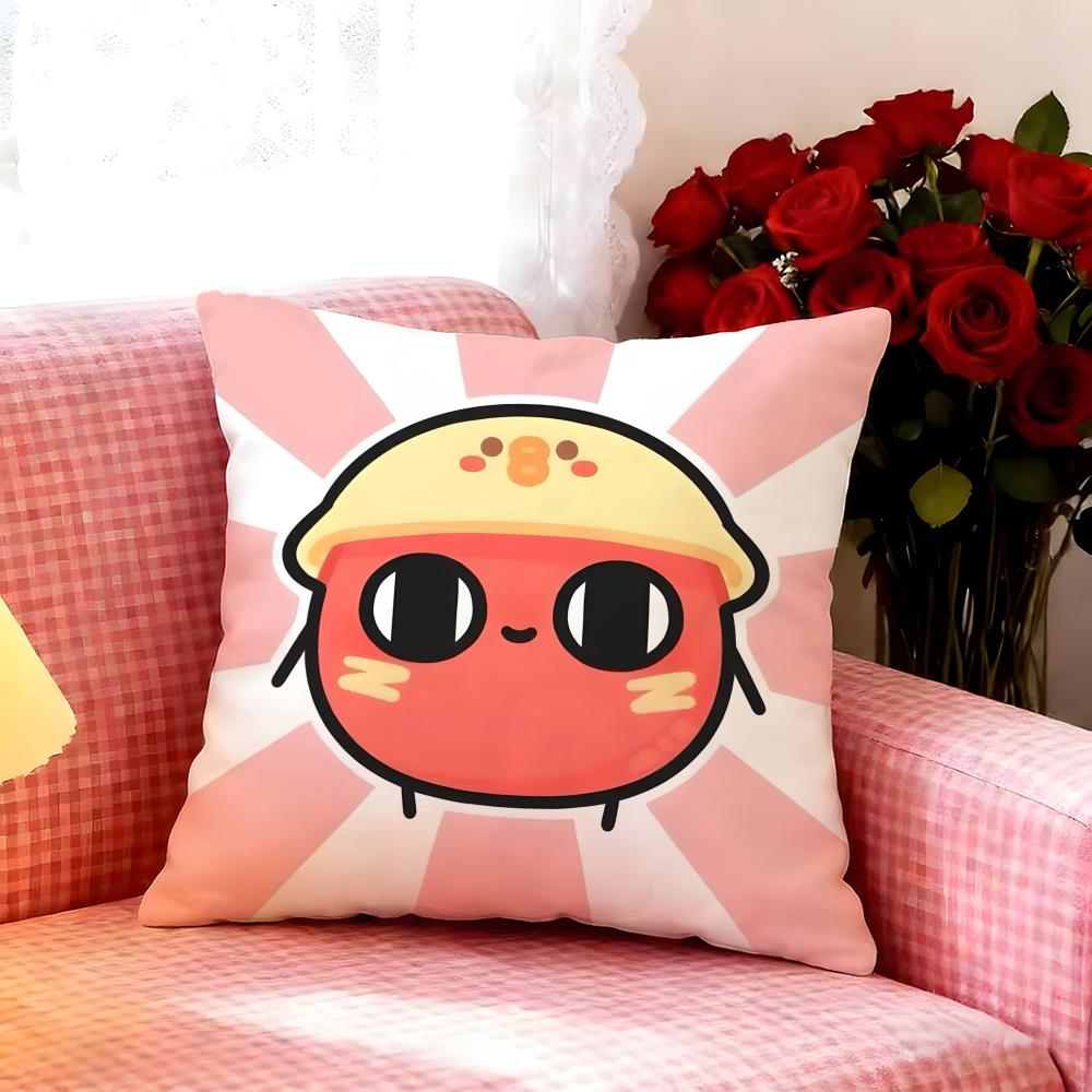 Fun Game Eggy PartyY Cushion Cover Premium Soft Pillowcase SkinFriendly Breathable MultiPurpose for Home Office Travel