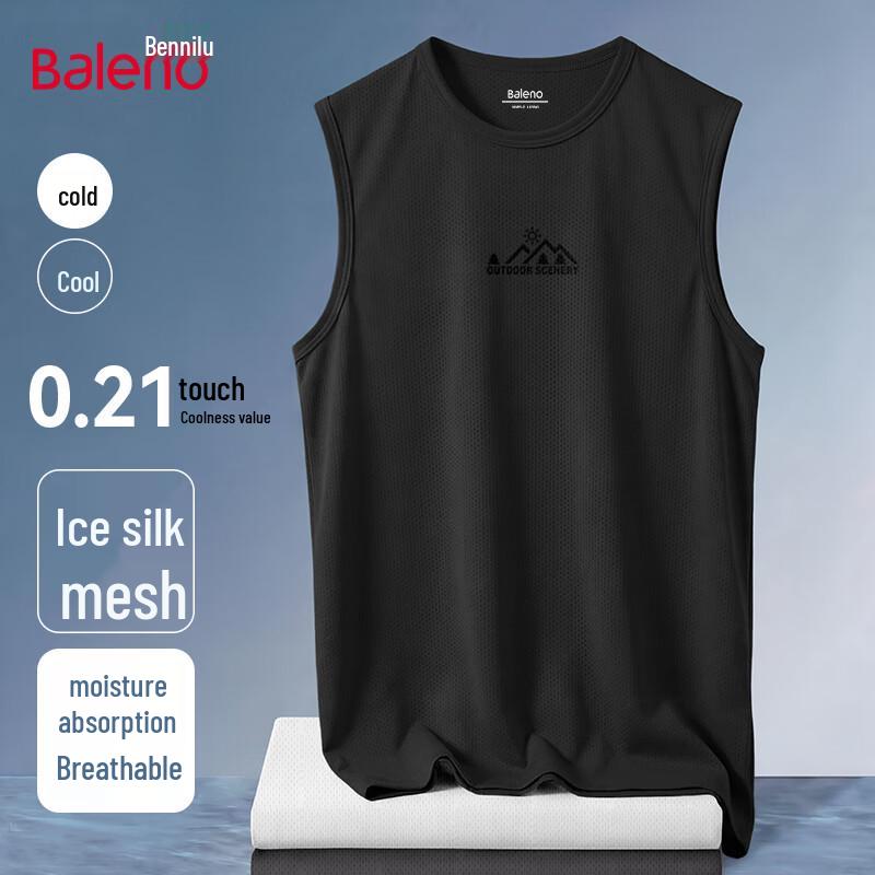Baleno Men s Ice Silk Mesh Vest M